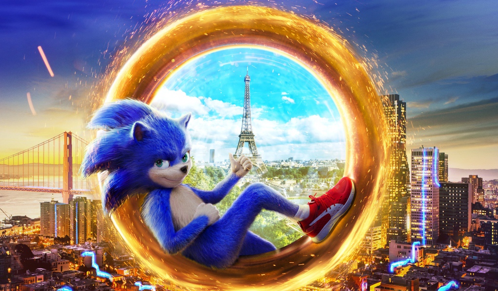 Главный герой фильма Соник в кино, 2019