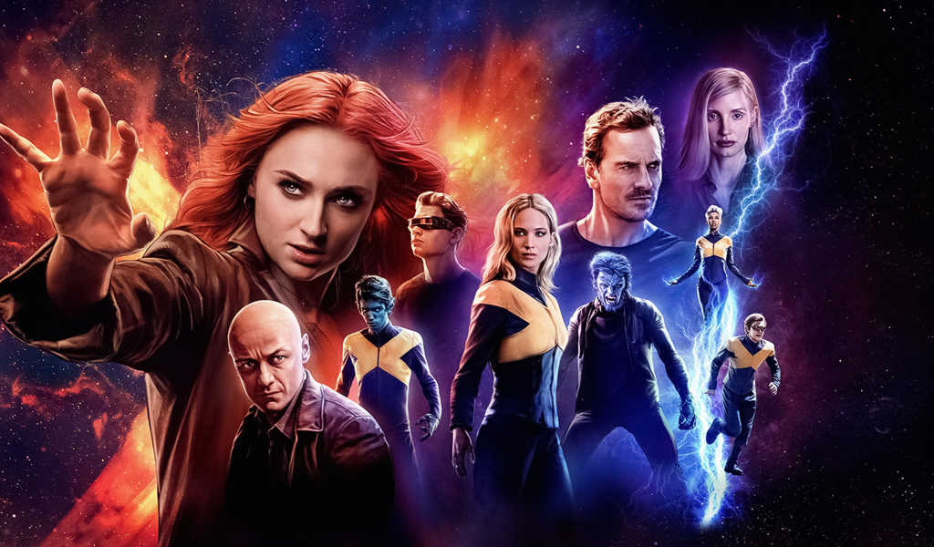 Постер фильма Люди Икс: Тёмный Феникс, 2019