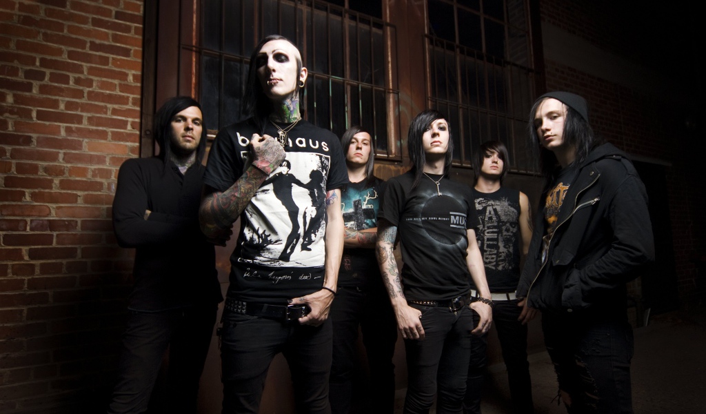 Американская метал группа Motionless In White