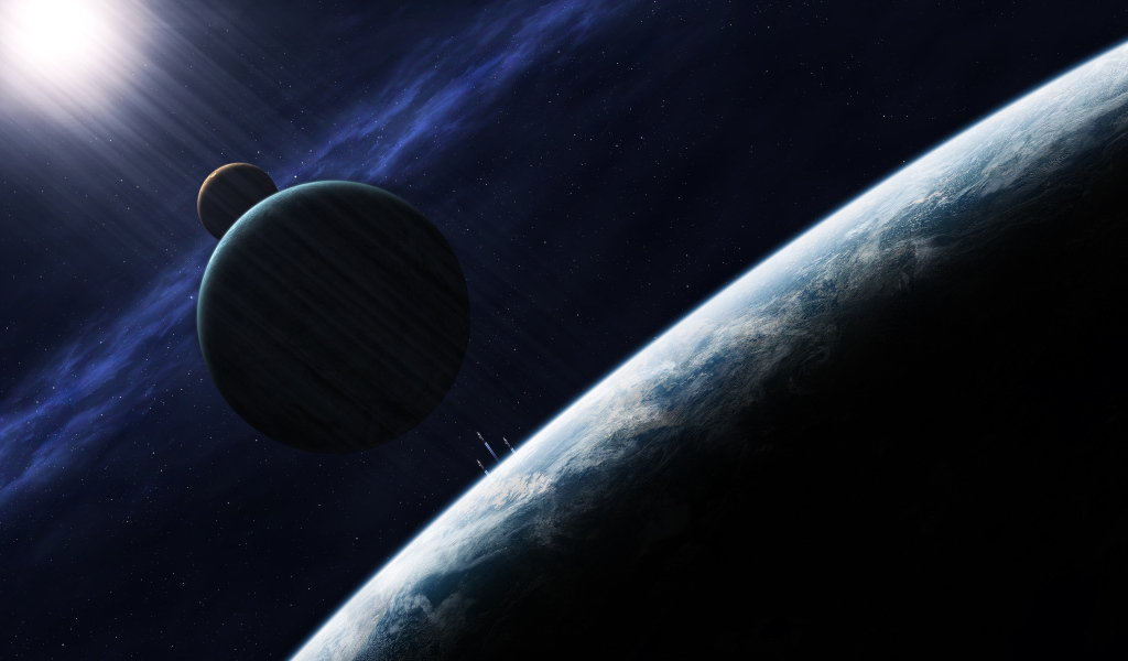 Маленькие планеты вокруг планеты земля