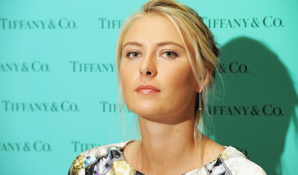 Красивая блондинка, теннисистка Мария Шарапова 