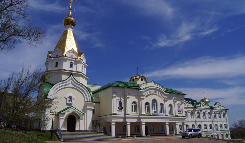 Спасо Преображенский кафедральный собор, город Хабаровск. Россия
