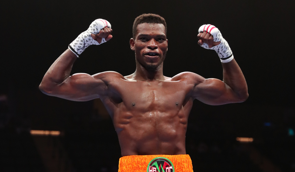 Боксер Ричард Комми на ринге