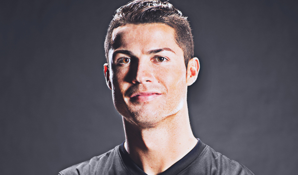 Футболист Криштиану Роналду лицо крупным планом