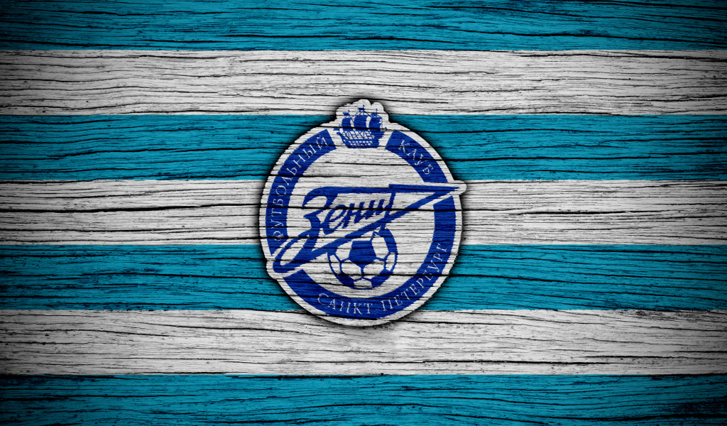 The logo of the football club Zenit, St. Petersburg