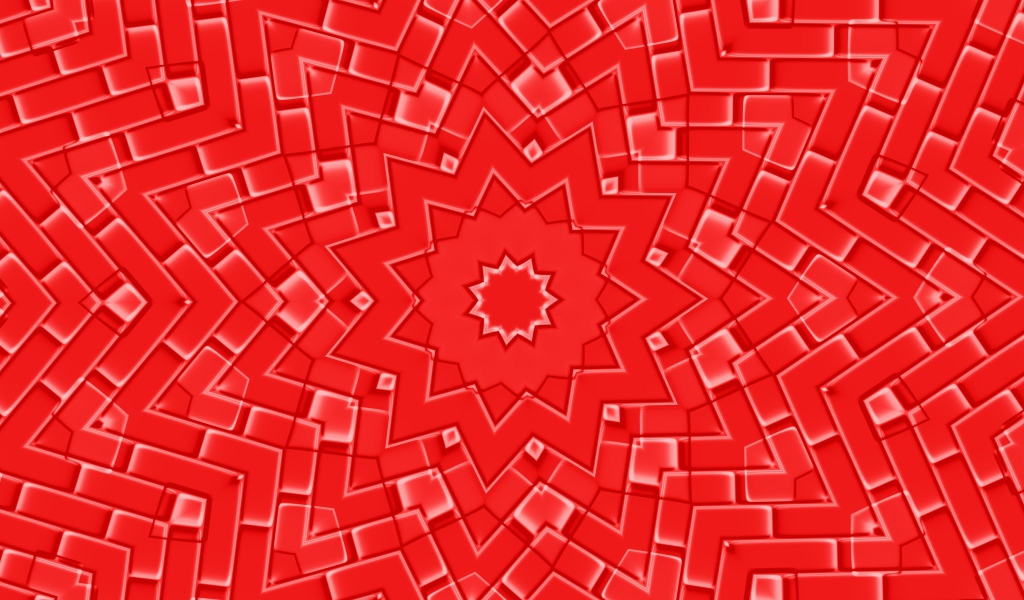 Абстрактный рисунок с красными звездами 