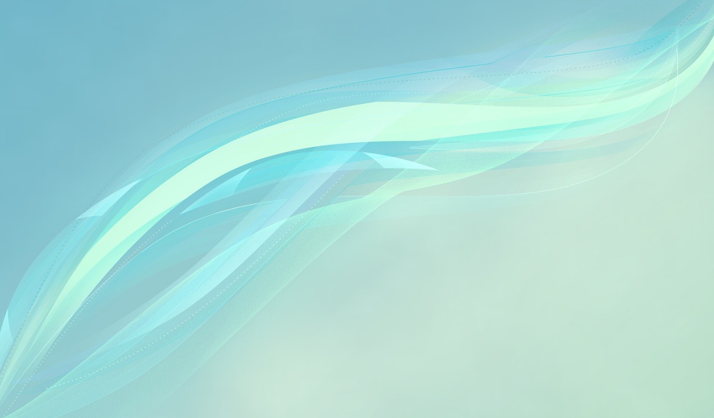 Abstract wave of delicate blue color.