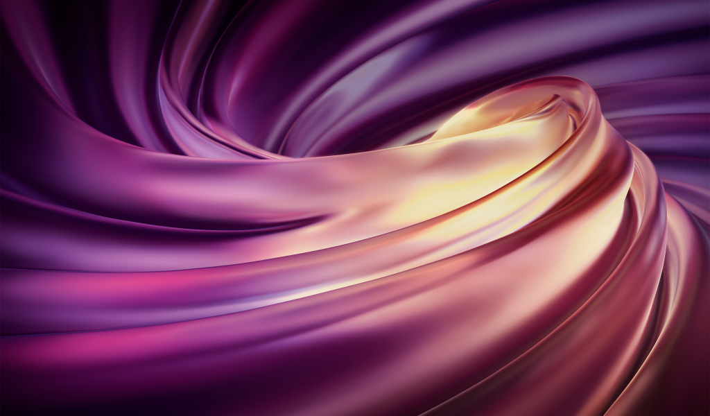 Сиренево коричневые абстрактные волны 