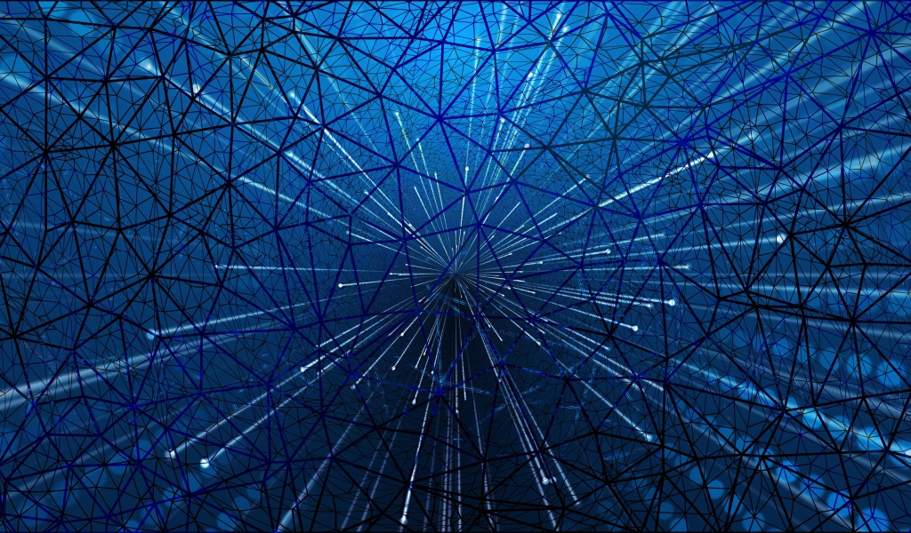 Всемирная паутина интернета 3д графика