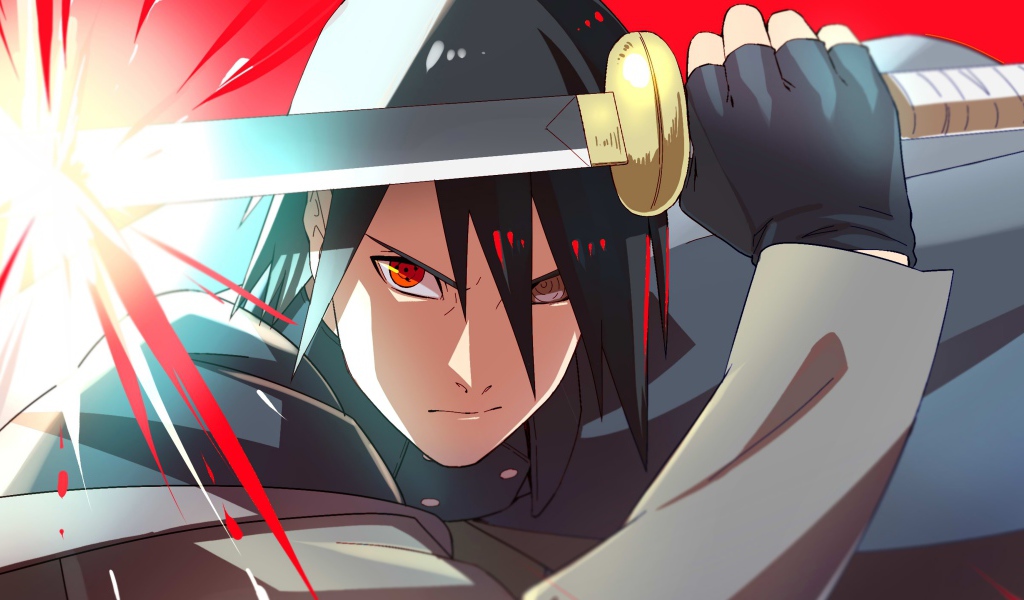 Персонаж Sasuke Uchiha аниме Наруто