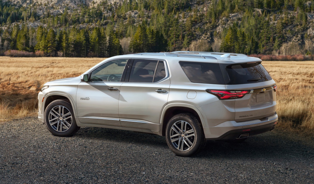 Внедорожник Chevrolet Traverse, 2021 года