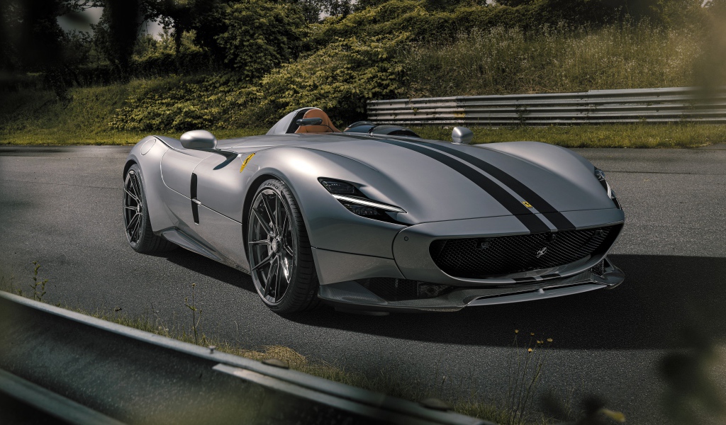 Стильный быстрый автомобиль Novitec Ferrari Monza SP1 2020 года
