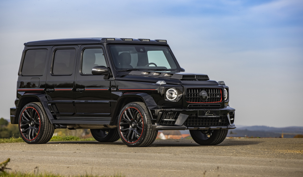 Черный джип Lumma Design CLR G770 R, 2021 года