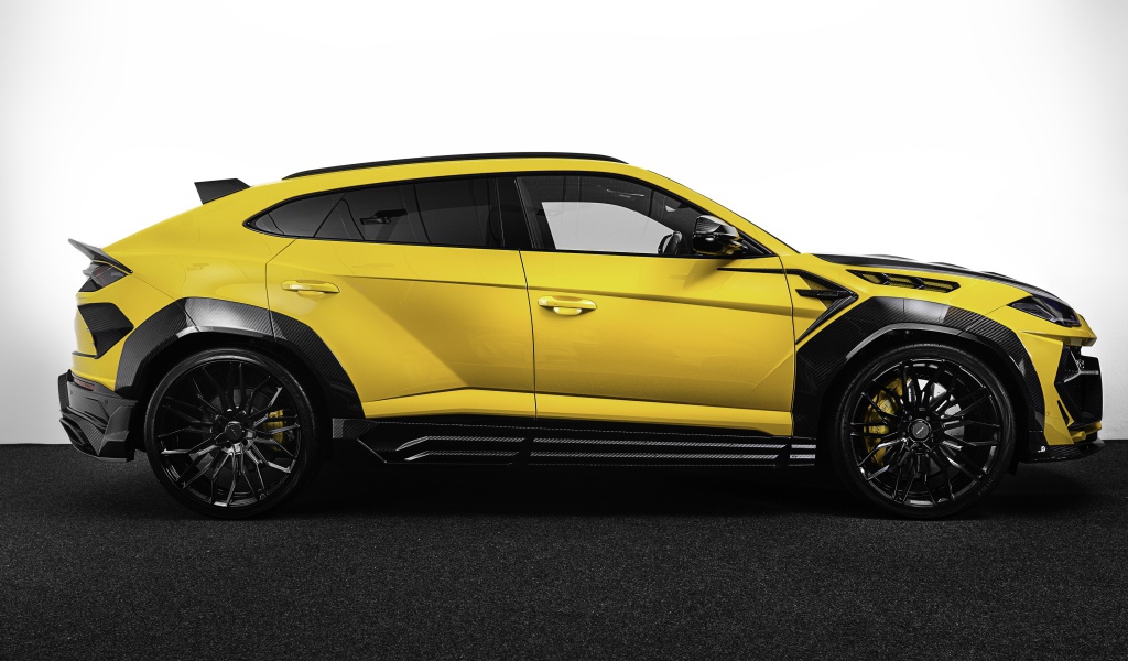 Автомобиль  Lamborghini Keyrus 2020 года вид сбоку