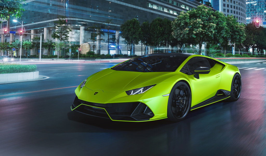 Автомобиль Lamborghini Huracán EVO 2021 года в городе