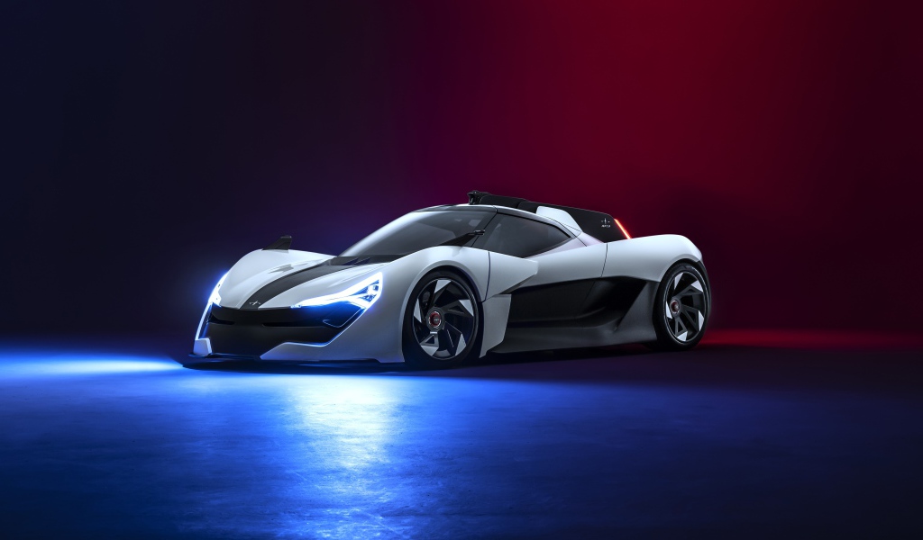Быстрый автомобиль APEX AP-0 Concept 2020 года  