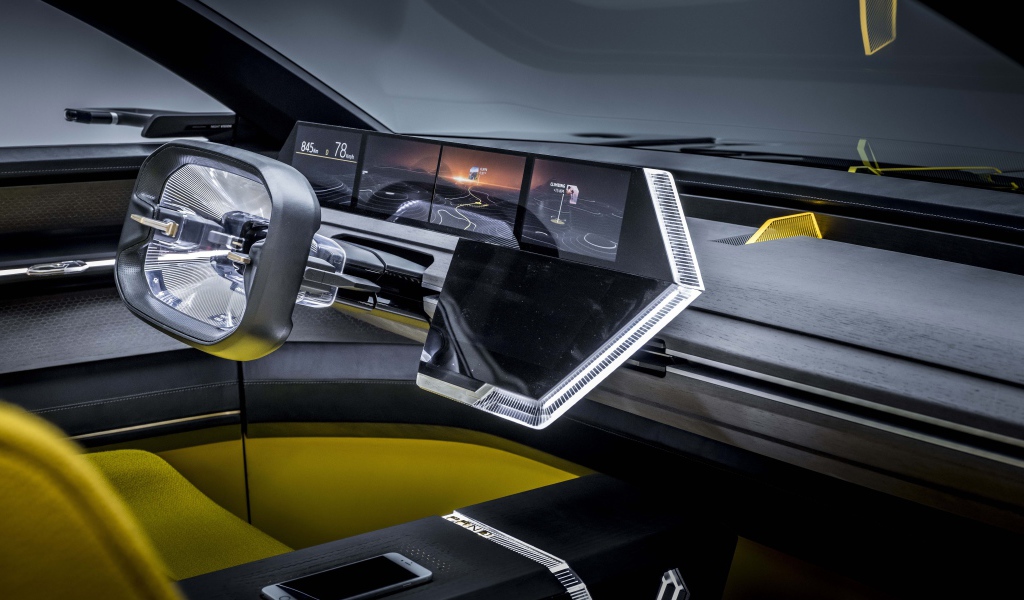 Салон автомобиля Renault Morphoz 2020 года