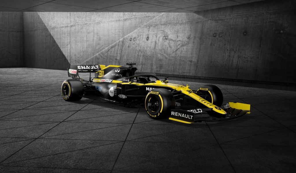 Гоночный автомобиль Renault RS20 2020 года 