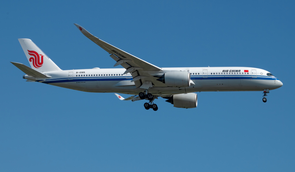 Пассажирские аэробус A350-900 авиакомпании AIR CHINA 