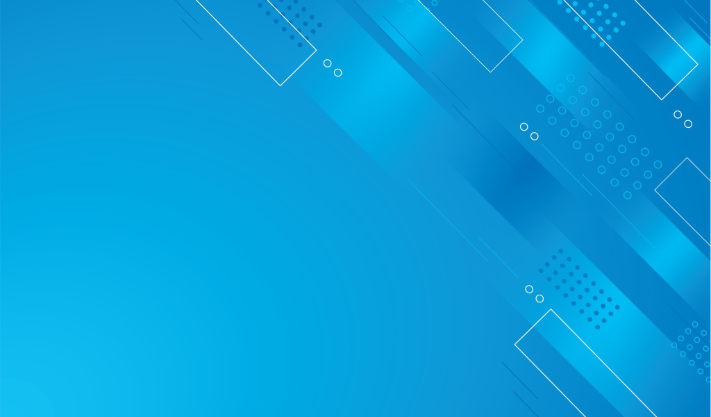 Голубой фон с геометрическими фигурами