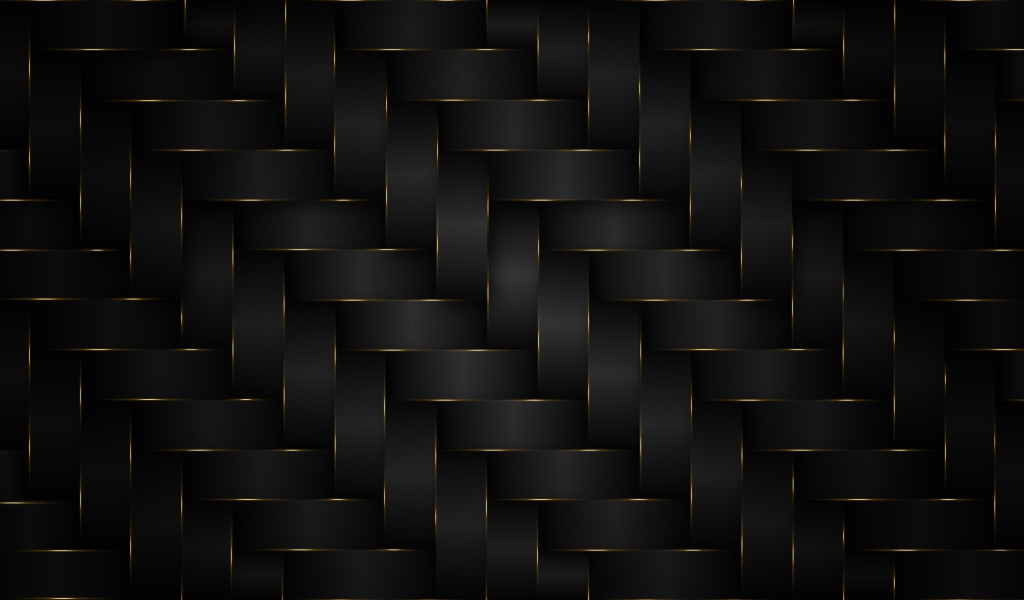 Черный фон с рисунком колосок