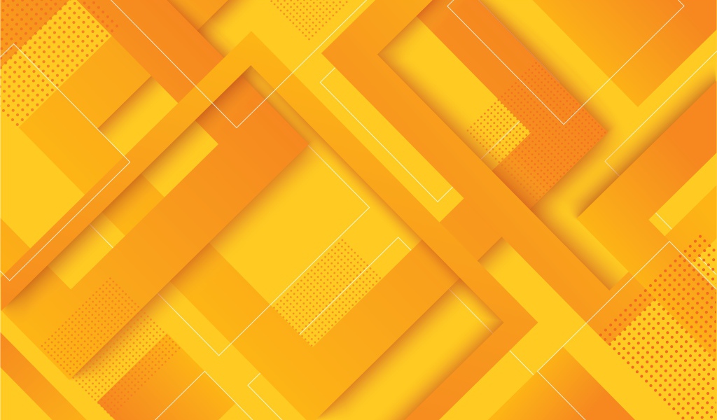 Желтый фон с геометрическими фигурами,  текстура 