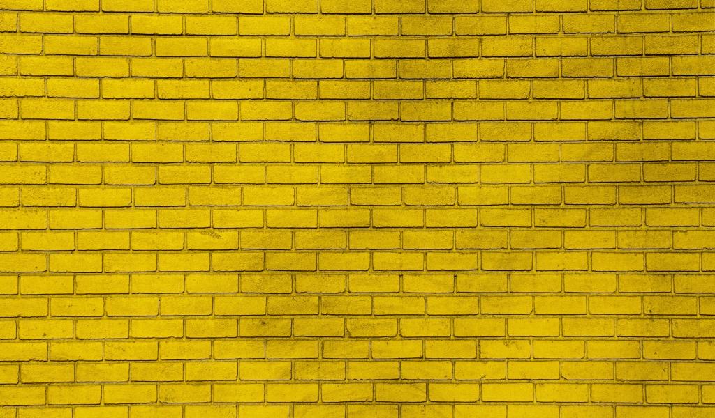 Желтый кирпичный фон 