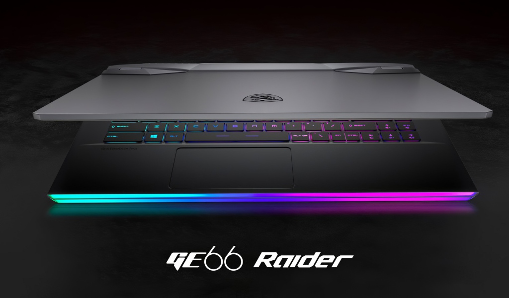 Новый тонкий игровой ноутбук MSI GE66 Raider, 2020