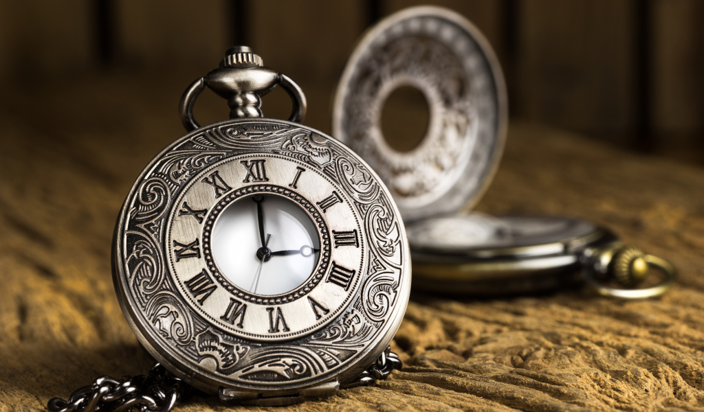 Дорогие старинные карманные часы