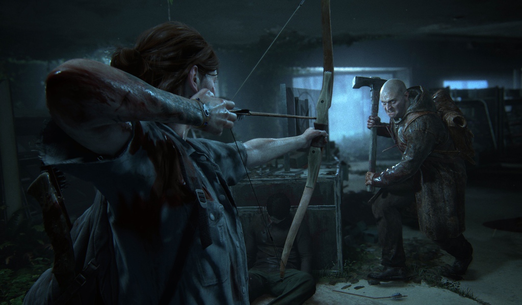 Кадр компьютерной игры The Last of Us Part II, 2020