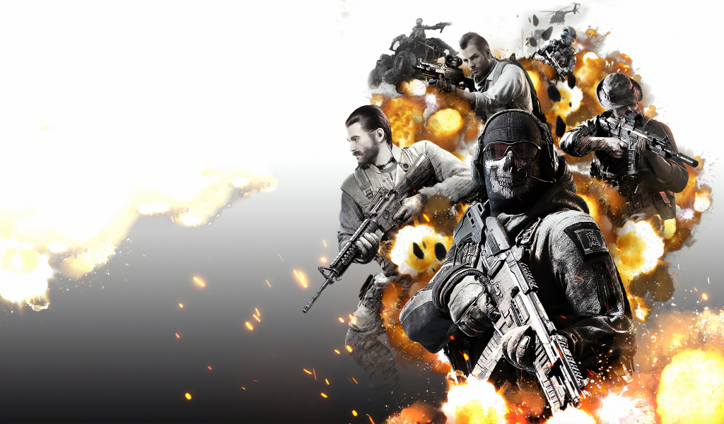 Постер компьютерной игры Call of Duty Mobile 2019 