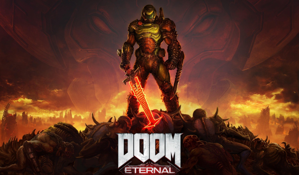 Персонаж Палач Рока компьютерная игра Doom Eternal, 2020