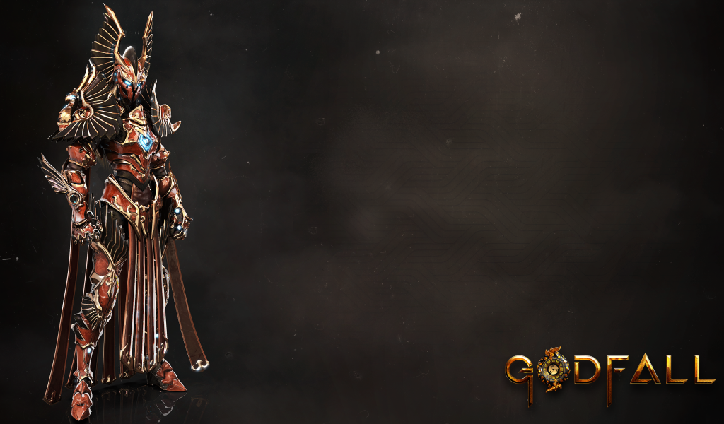 Персонаж компьютерной игры Godfall, 2020