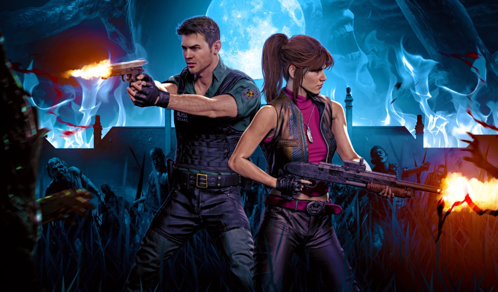 Персонажи компьютерной игры Resident Evil 3, 2020