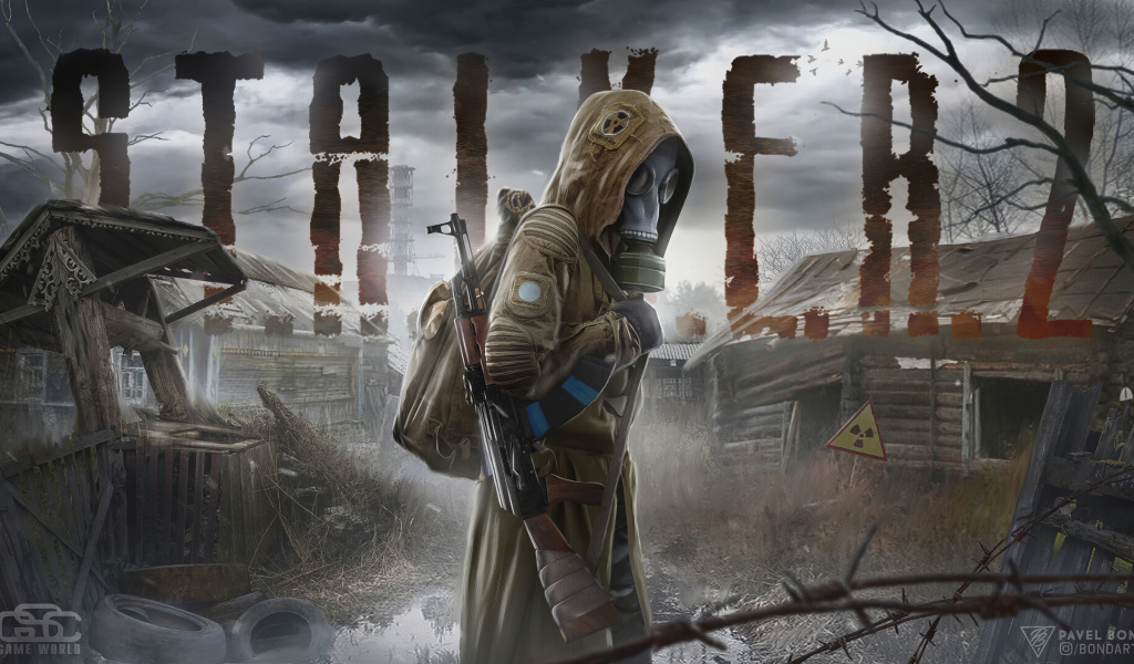 Постер компьютерной игры S.T.A.L.K.E.R. 2, 2021