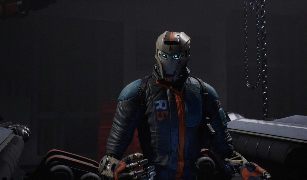 Киборг из компьютерной игры Disintegration, 2020