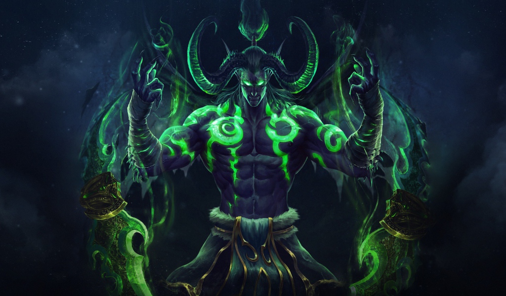 Демон  из компьютерной игры Warcraft III: Reforged