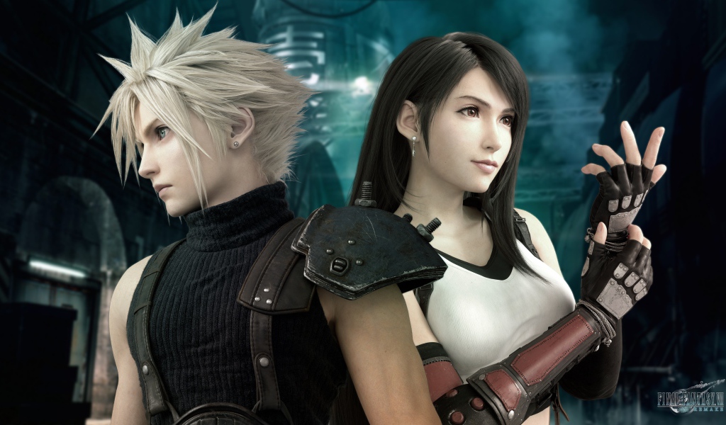 Постер компьютерной игры Final Fantasy VII Remake