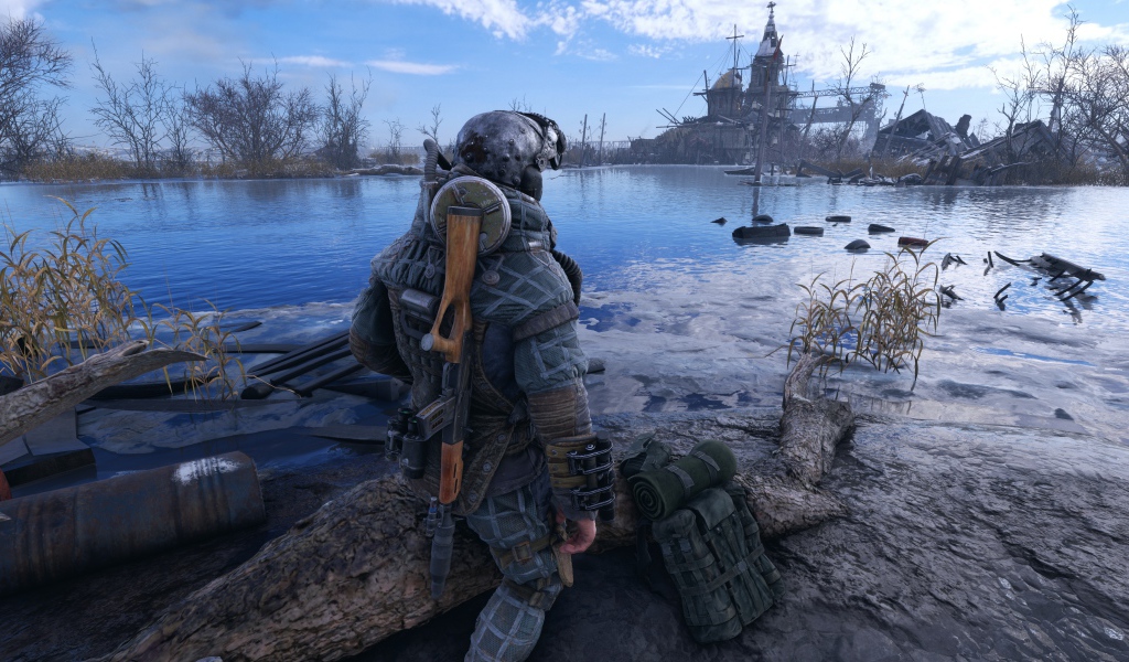 Кадр компьютерной игры  Metro Exodus, 2019
