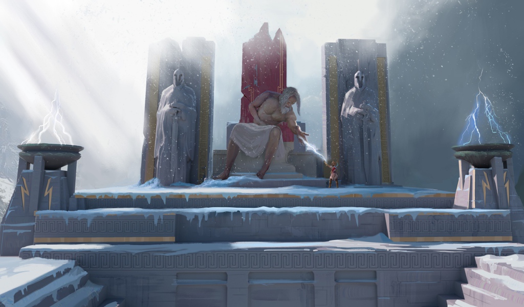 Бог на Олимпе компьютерная игра Gods & Monsters, 2020