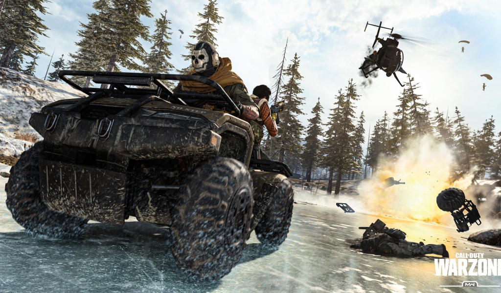 Скриншот компьютерной игры Call of Duty: Warzone, 2020