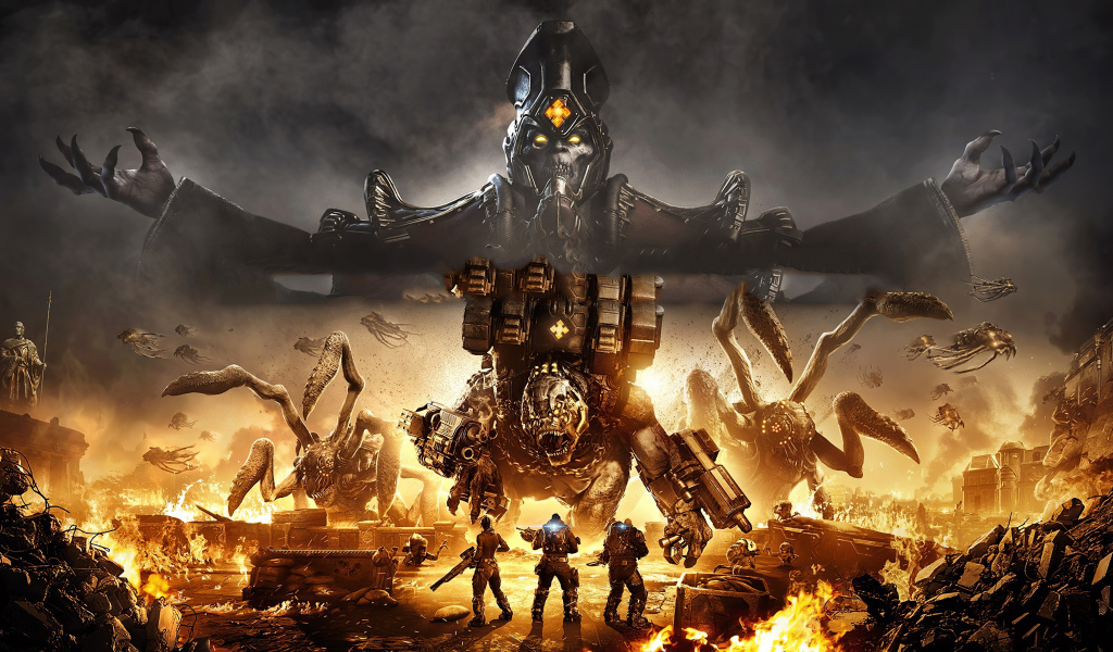 Скриншот компьютерной игры Gears Tactics, 2020