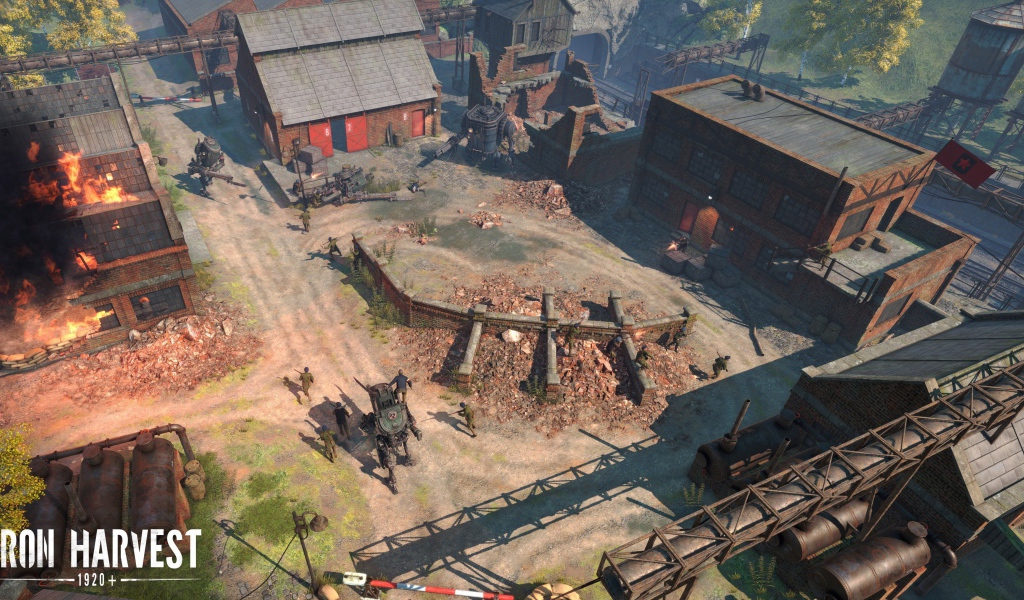 Скриншот компьютерной игры Iron Harvest