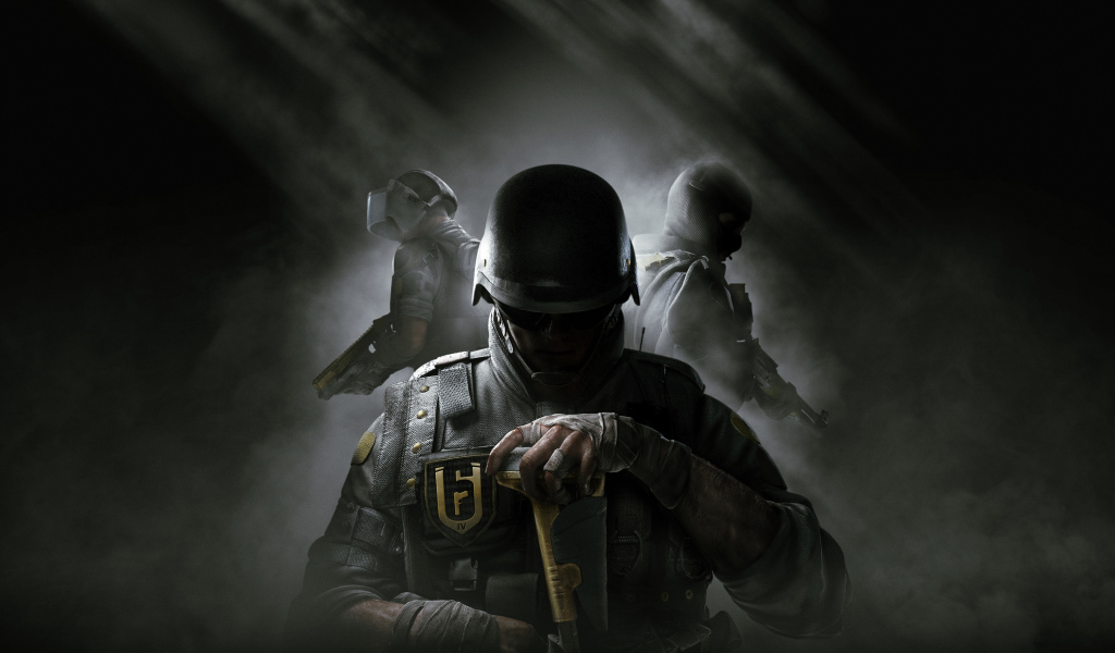 Солдат из видео игры  Rainbow Six Siege