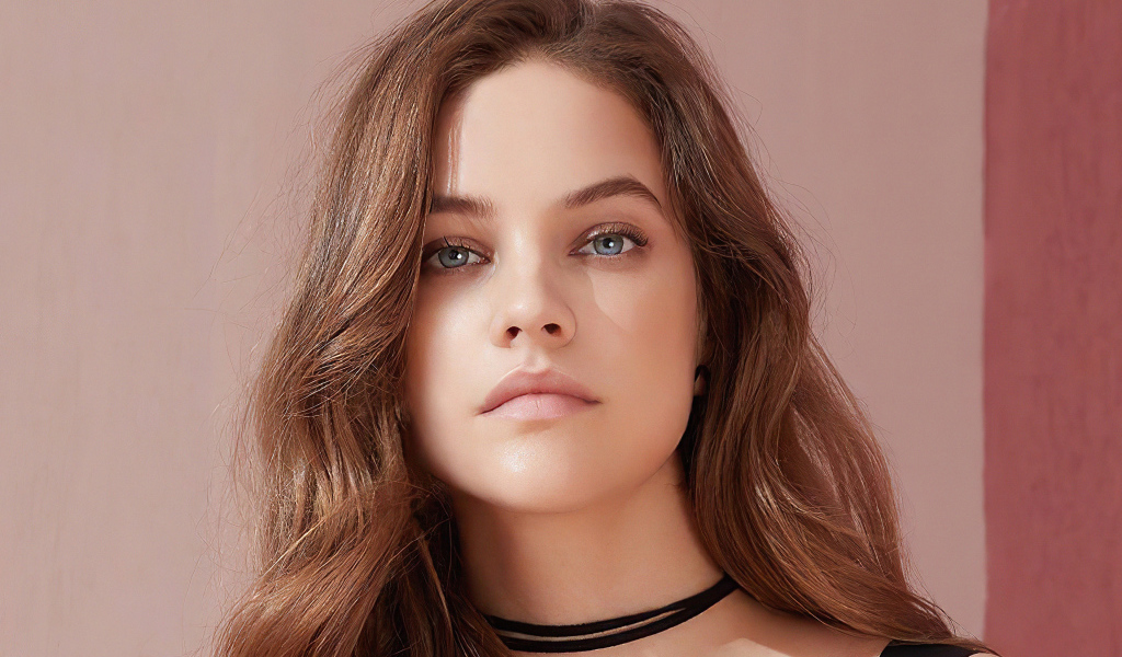 Нежная девушка с серыми глазами, модель Барбара Палвин