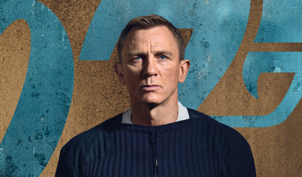 Актер Дэниел Крейг в фильме  Не время умирать, Бонд 25