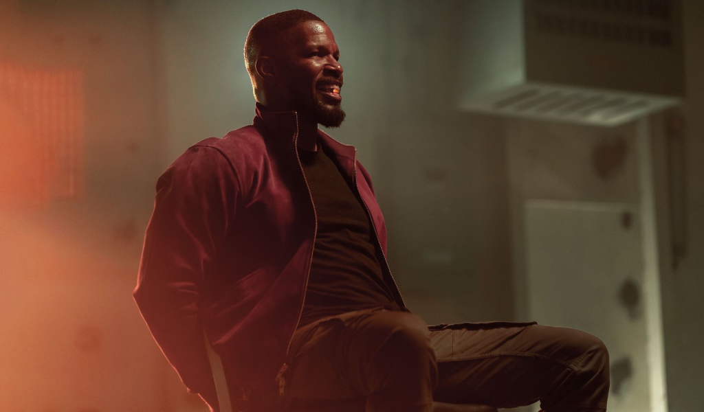 Actor Jamie Foxx in Project The Power, 2020