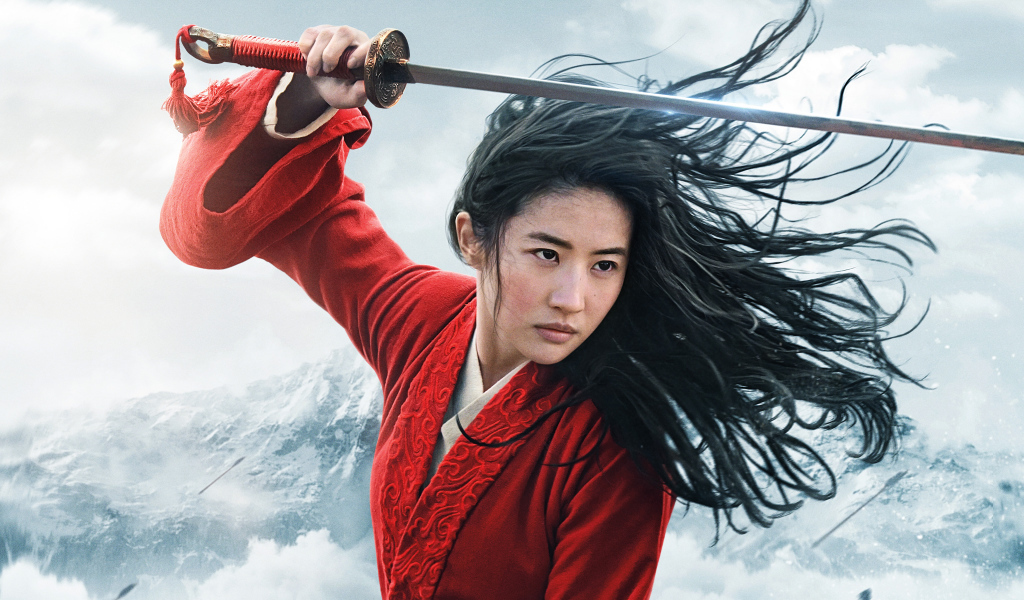 Актриса Лю Ифэй  в новом фильме Мулан, 2020