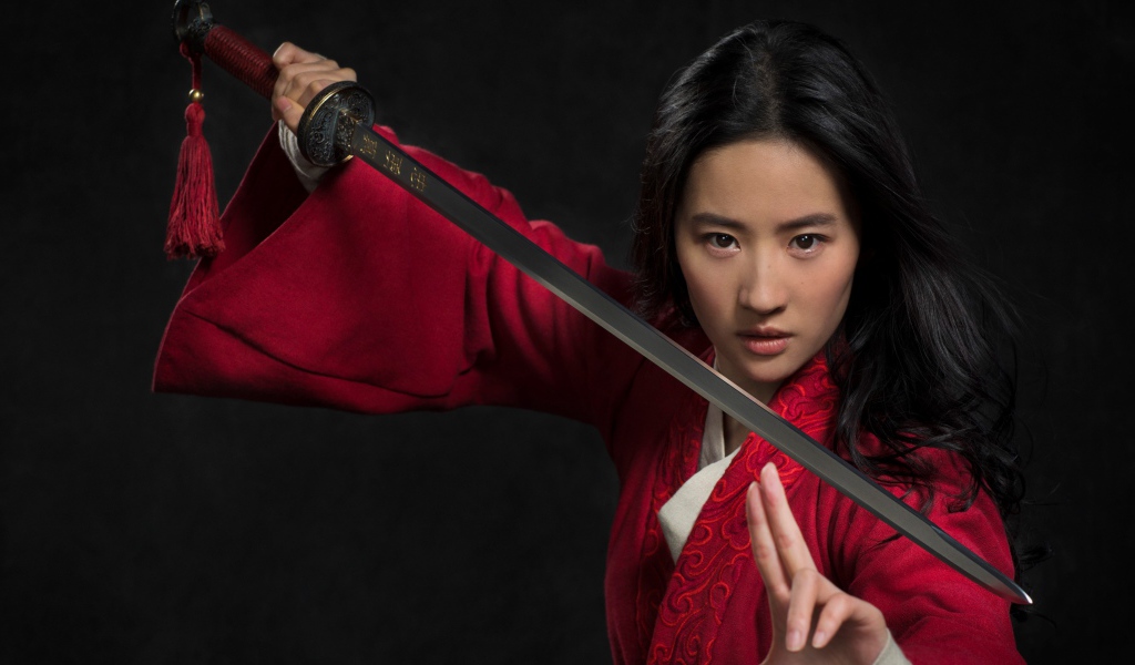 Actress Liu Yifei in the new movie Mulan, 2020