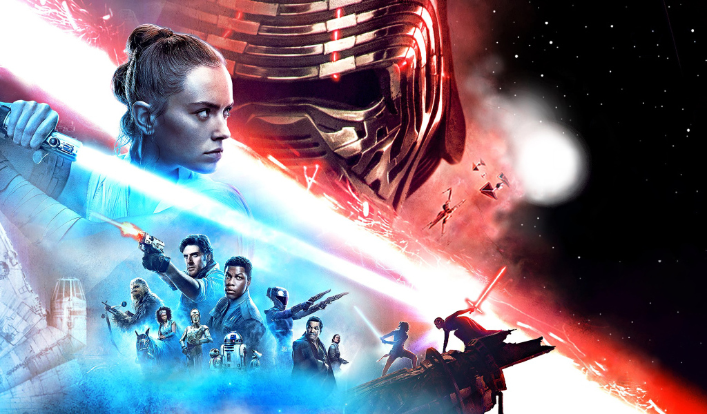 Постер нового фильма Звёздные войны: Скайуокер. Восход, 2019